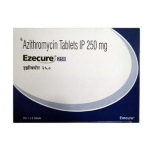 아지트로마이신 Ezecure 250mg